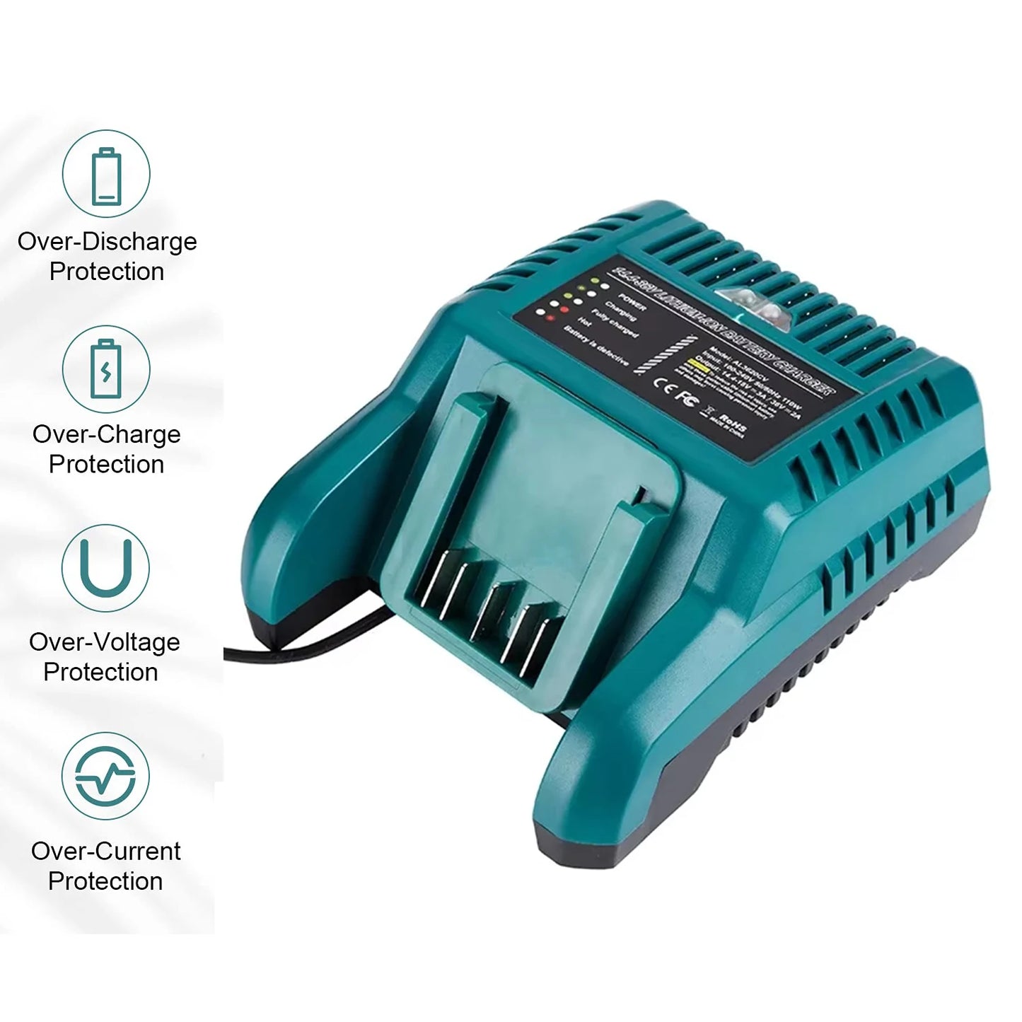 14.4-36V Charger Rechargeable Batteries Li-ion for Bosch Replacement Battery for Bosch BAT810 BAT836 D-70771 Power Tool Charger