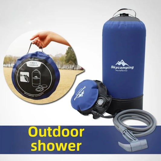 Outdoor Gadgets Shower Bag Camping Folding Shower Bag Bath Bag Hot Water Bag for Bathing Camping Gear  Multitool