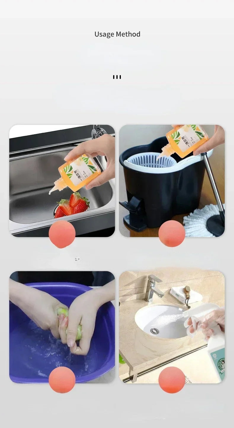 One-Drop Fragrance Air Freshener - 5s Odor Removal, Concentrated Multi-Scene Deodorant for Toilet/Drain/Pet Bed