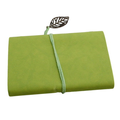1PC Retro Leaf Notebook School Office Stationery Diary Notepad Literature PU Leather Note Book Traveler Journal Planners Gifts