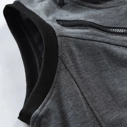 Spring Sweater Vest Men's No Sleeve Retro Casual Knitted Pullover Men Wild Slim Knitting Sweaters Mens Clothes