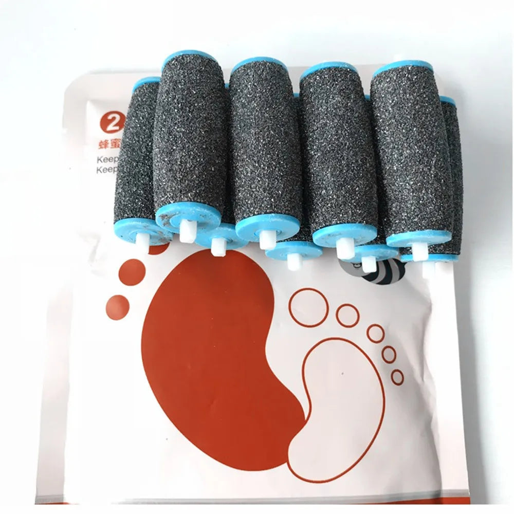 40 Pieces New Arrival Foot Care Tool Head Dead Skin Calluses Crusty Remover Replacement Roller For Scholls File Foot Care Tool
