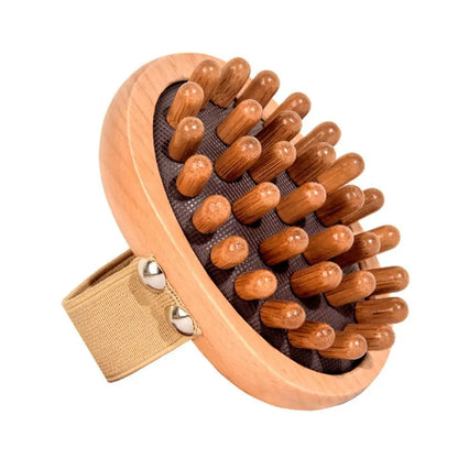 Elastic Airbag Scalp Massage Brush Eliminate Local Fat Handheld Acupoint Meridian Brush Portable Relaxation Tool