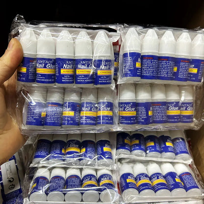 1/5/10pcs Super Strong Nail Bond Glue Acrylic Tips & Rhinestone Professional Nail Glue 2g/3g/7g/10g Fast Dry Long Lasting Glue