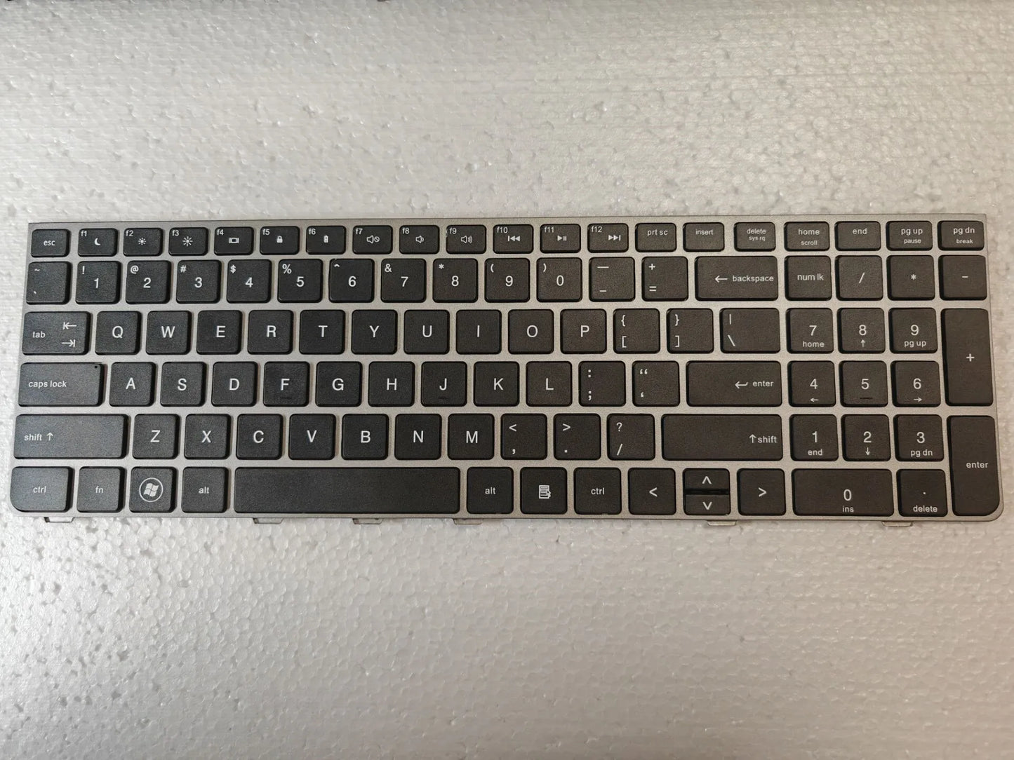 New Laptop keyboard for HP ProBook 4530S 4535S 4730S 4740S 4735S US layout silver frame