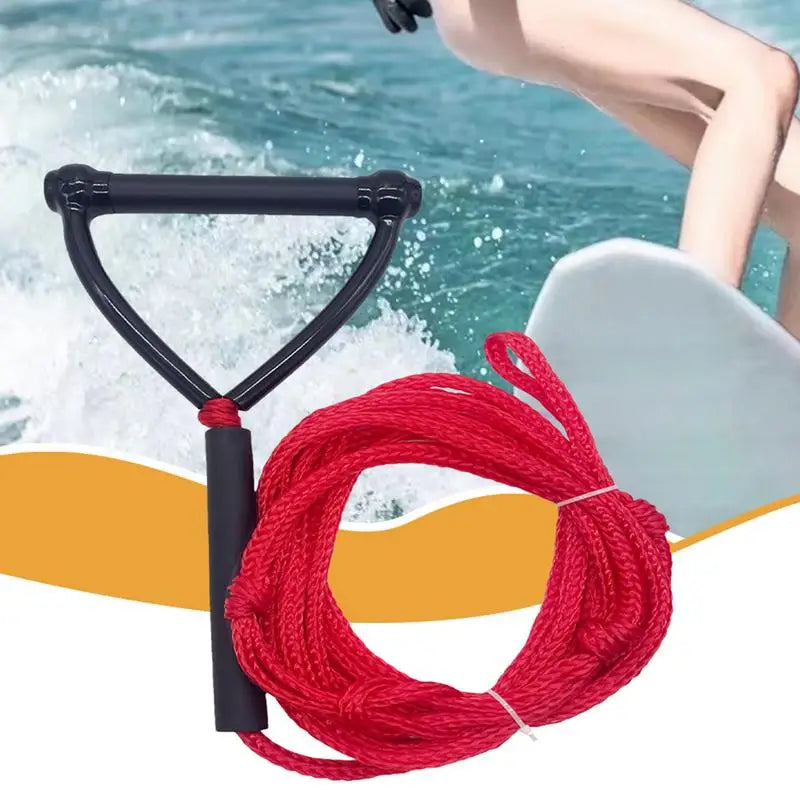 Wake Surf Rope Ski Ropes For Water Skiing High-Strength Accessories 24ft For Wakeboard Boat Towing Beginner Skiers