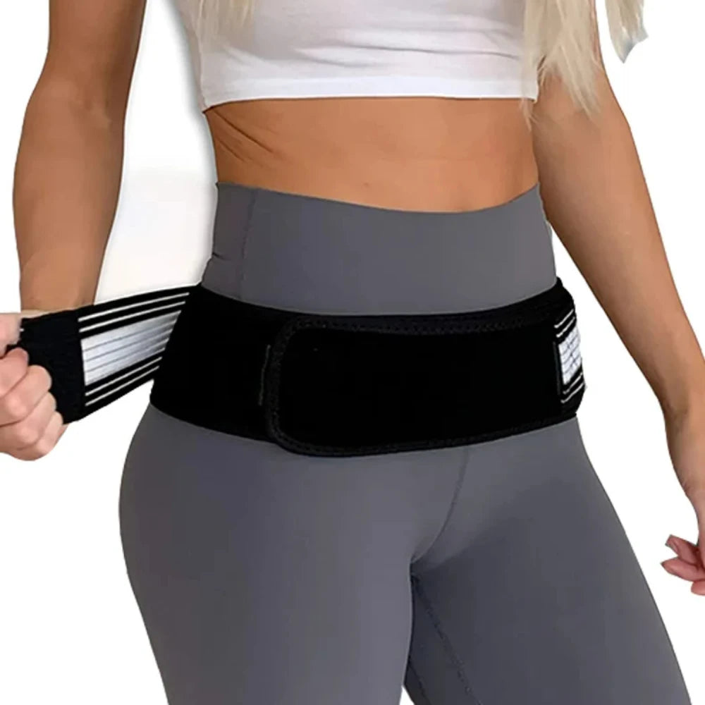 Sacroiliac SI Joint Hip Belt Lower Back Support-Hip Braces for Hip Pain Pelvic Support Belt Sciatica Ease Protect