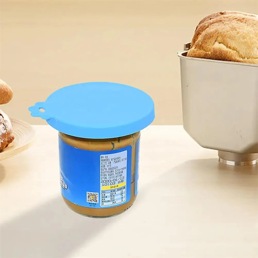 Silicone Canned Lid Sealed Feeders Food Can Lid For Puppy Dog Cat Storage Cap Reusable Cover Lid Health Pet Daily Supplies