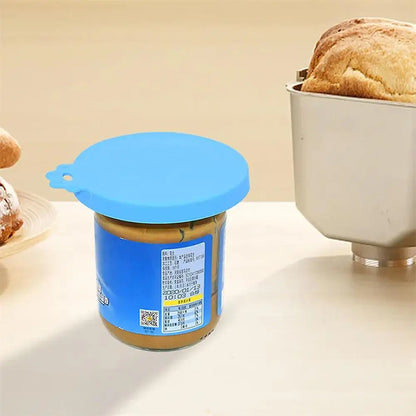 Silicone Canned Lid Sealed Feeders Food Can Lid For Puppy Dog Cat Storage Cap Reusable Cover Lid Health Pet Daily Supplies