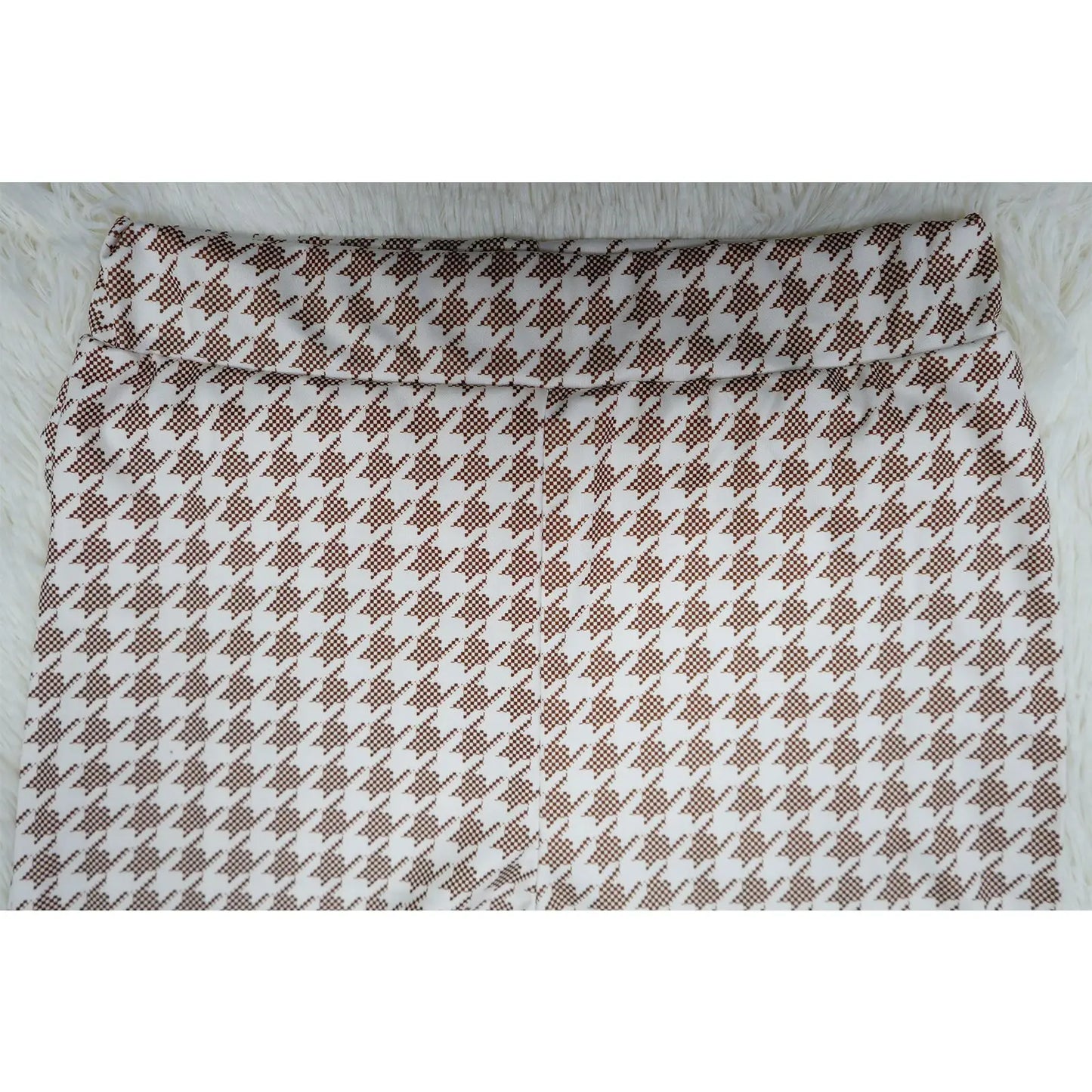 Women Two Piece Sets Outfits Elegant Tweed Slim Long Trousers Short Coat Tops Lady Clothes Formal Business Office Work Suits