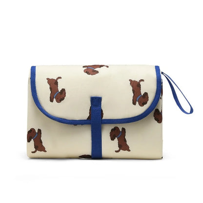 Foldable Diaper Changing Pad Bear Waterproof Baby Infant Diaper Urine Mat Detachable Easy To Clean Bedding Changing Cover Pad