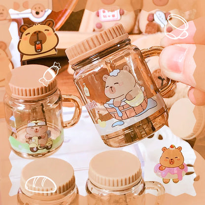 kawaii stationery supplies bar teacher accessories school useful cute capybara cup pencil Sharpener aesthetic school supplies