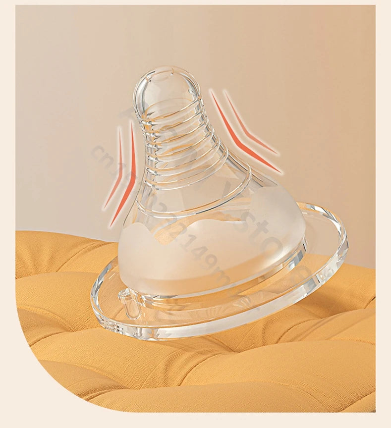 Newborn bottle/Big baby bottle/Handle anti bloating and anti falling baby bottle/Used by babies over 6 months old