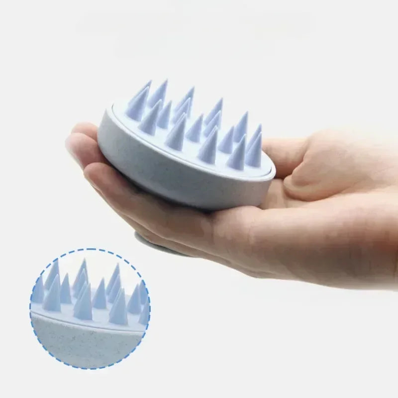 Head Cleansing and Massage Wet and Dry Scalp Massage Brush Soft Massage Cushioned Airbag Non-invasive Scalp Deep Conditioning