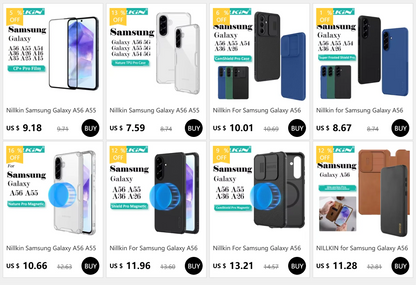 Nillkin for Samsung A54 5G Tempered Glass, CP+Pro 2.5D Full Cover Screen Protectors