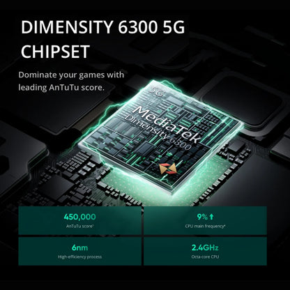 realme 13 5G Smartphone 6.72" 120Hz Display 50MP OIS Camera 120Hz LCD Eye Comfort Display 45W Fast Charge 5000mAh Battery IP64