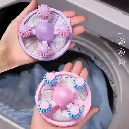 Washing Machine Filter Bag Reusable Net Laundry Ball Floating Lint Hair Catcher Pet Hair Remove Dirt Collection Dedusting Roller