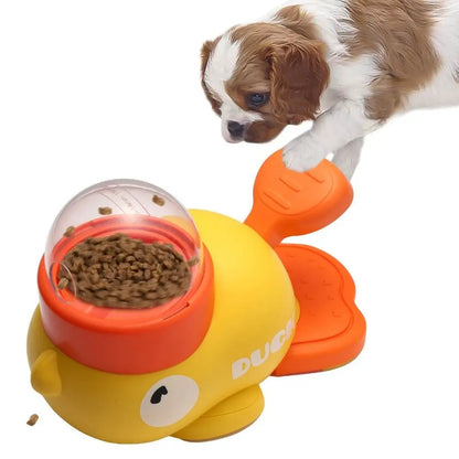 Intelligent Dog Automatic Feeder Cartoon Anti-slip Pet Feeding Machine Large Capacity Pet Automatic Feeder Toys For Puppy Kitten