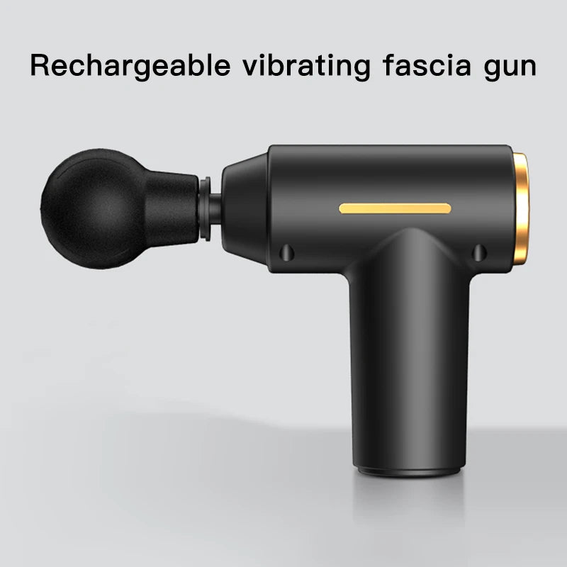 Portable Fascia Gun Deep Tissue Massage Mini Lightweight and Adjustable Speed Massage Equipment Suitable for The Whole Body