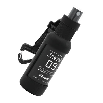 50ml Travel Bottle Leak Proof Refillable Spray Bottle Liquid Containers with Tactical Hook Strap Alcohol Spray Bottle for Liquid
