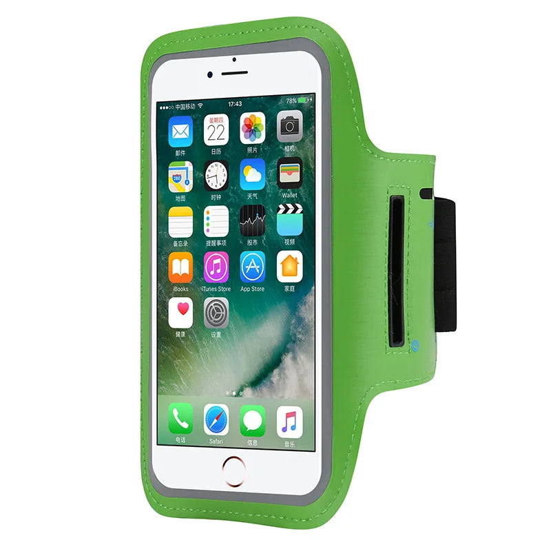 Sports Running Mobile Phone Arm Bag Outdoor Mobile Phone Bag Unisex Armband Mobile Phone Arm Sleeve Wrist Bag Waterproof