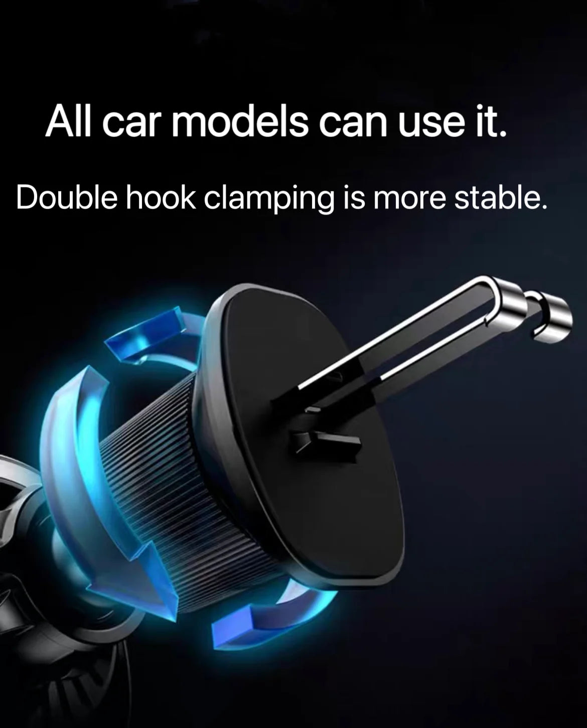 Magsafe Car Mount Magnetic Phone Holder for Air Vent with 360° Rotation Universal Phone Holders for iPhone 15