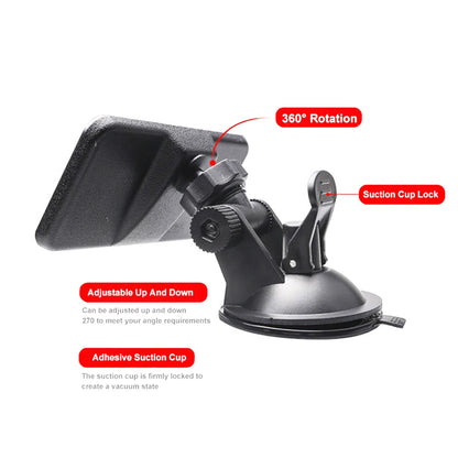 Car Mirrors Baby Safety Mirrors Car Interior Rear View Mirror 360 Degrees Rotatable Makeup Mirrors Shatterproof Adjustable