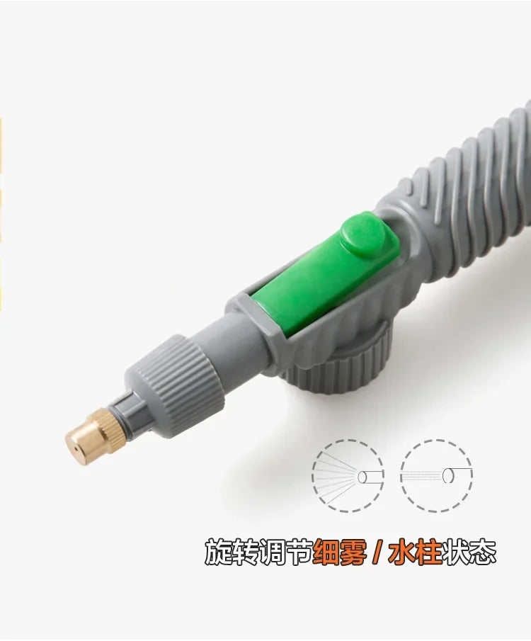 High Pressure Manual Sprayer Adjustable Nozzle Garden & Agriculture Multi-Purpose Ergonomic Tool for Drink Bottles