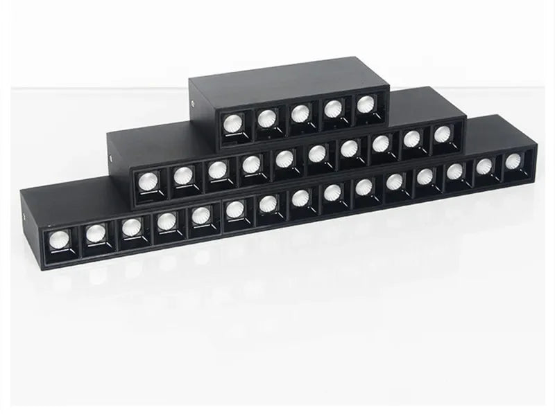 LED Spot Light 10W 20W 30W 40W line light bar creative linear long strip living room corridor light Surface Mount