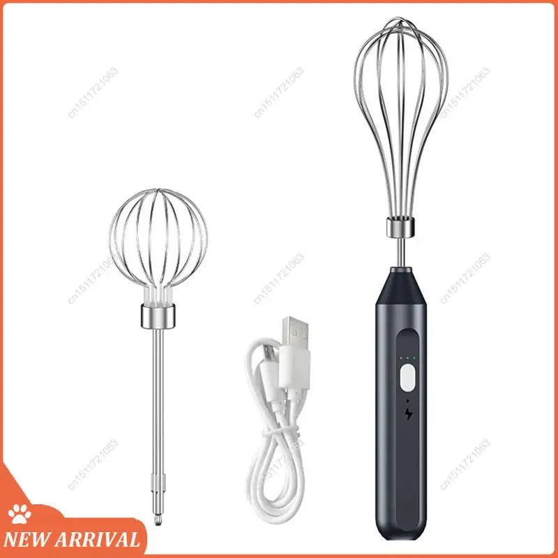 Emption!Handheld Cordless Blender Wireless High Power Handheld Egg Beater For Cream Whipping