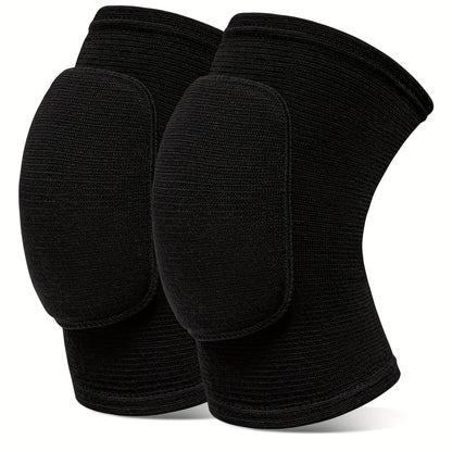 2pcs Sponge Knee Pads for Volleyball Players,Dancers,Yoga,Running,Cycling,Workouts,Knee Support Brace