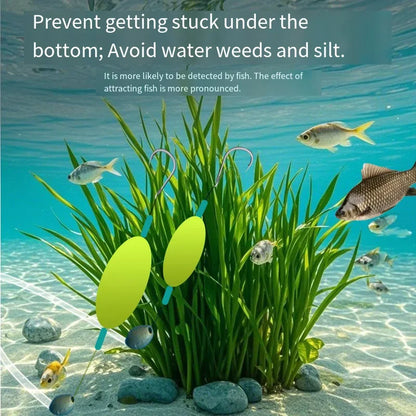 1Pc #4/7/9/12 Double Hook Fishing Hair Rigs Hook Suspension Iseni Anti Bottom Carp Fishing Hook Ready Made Carp Rig Fishing Lure