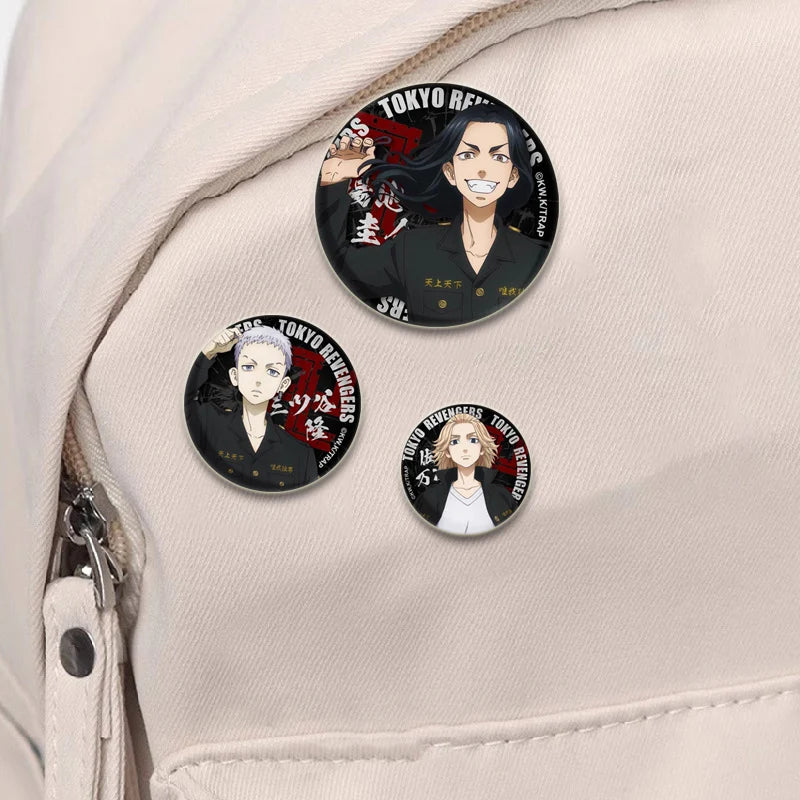 Fashion Accessories Anime Tokyo Revengers Brooches Backpack Clothes Accessories Decor Lapel Pin Badge for Fan's Collection Gifts