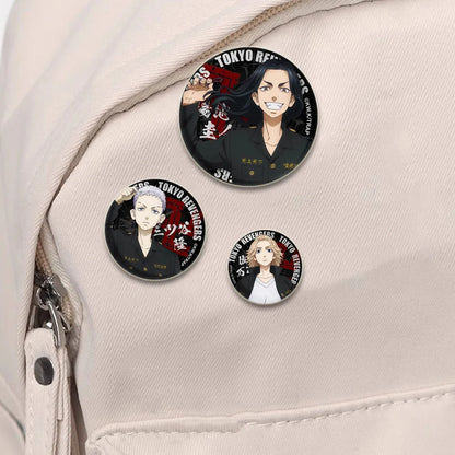 Fashion Accessories Anime Tokyo Revengers Brooches Backpack Clothes Accessories Decor Lapel Pin Badge for Fan's Collection Gifts