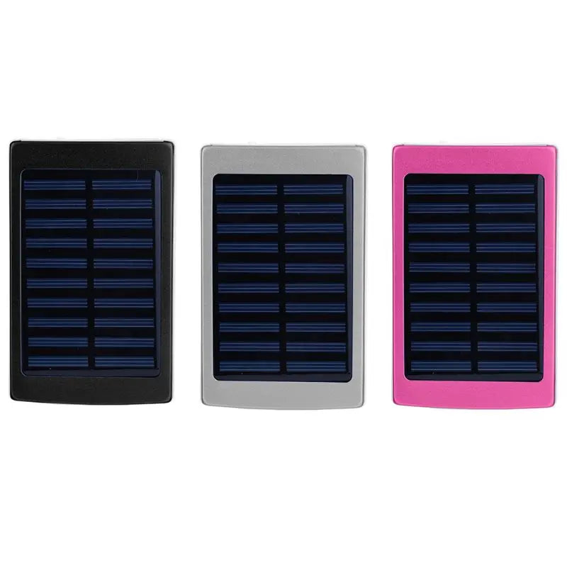 (No Battery) 18650 Solar Power Bank Charger DIY Box Poverbank for Case Led for Moblie Phone Power Pover Bank