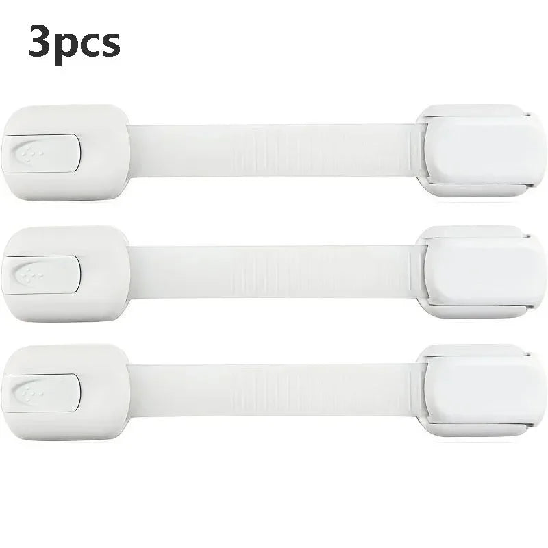 Child Safety Cabinet Lock Baby Proof Security Protector Drawer Door Cabinet Lock Plastic Protection Kids Safety Door Lock