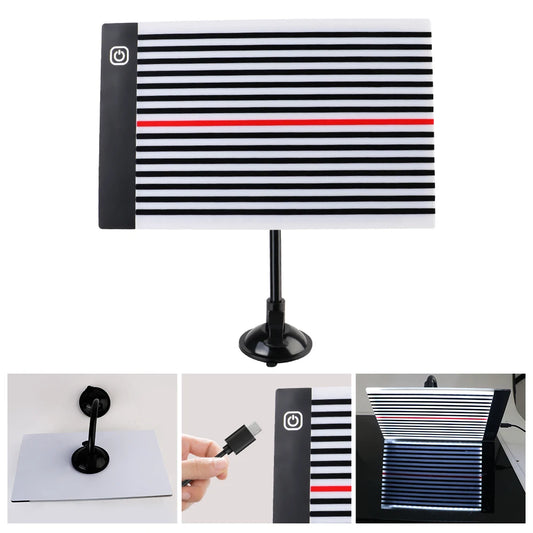 Car Dent Removal Tools LED Light Line Board Tools Car Accessories Auto Paintless Dent Wire Board Reflectors Lamp Repair