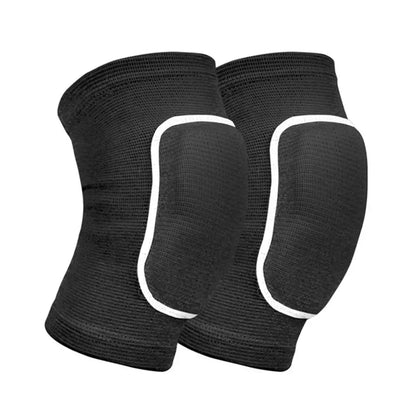 Sports Knee Pads for Adults and Children Dance Knee Pads Elastic Thickened Sponge Knee Pads Gym Yoga Training Protective Gear