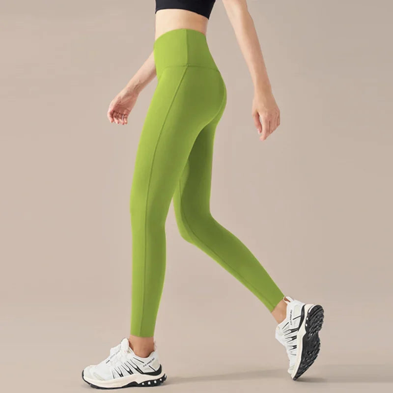 Yoga Pants Women's High Waist Gym Leggings Sports Fitness Pants Anti-curling Workout Leggings Yoga Clothes Sportswear