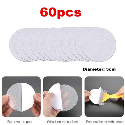 New Anti Slip Bath Grip Stickers Non Slip Shower Strips Flooring Safety Tape White 60/30/10Pcs