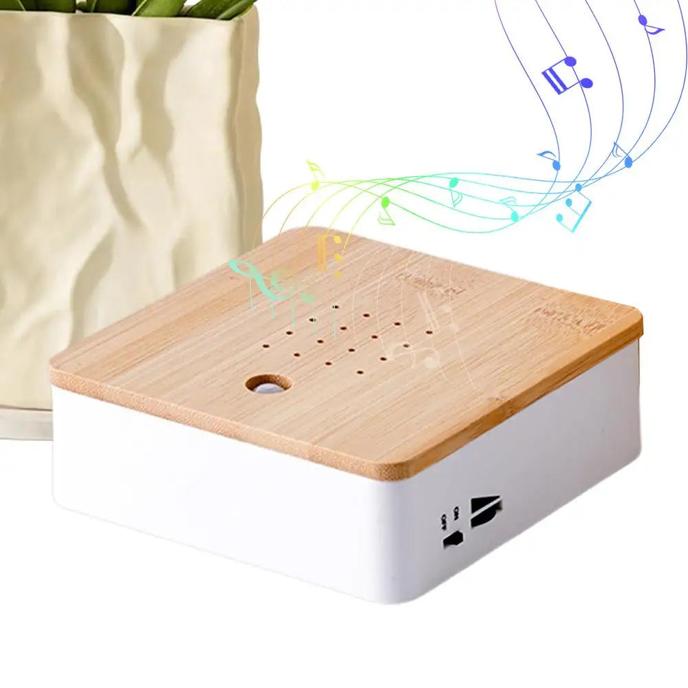 Bird Singing Speaker Versatile Smart Noise Machine Motion Sensor Singing Bird Box Smart Animal Noise Machine For Bedroom