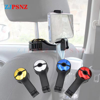 Car Seat Hooks Seat Back Hanger Hook Phone Car Holder Car Auto Headrest Hooks For Purse Car Auto Seat Hooks Storage Seat Hooks