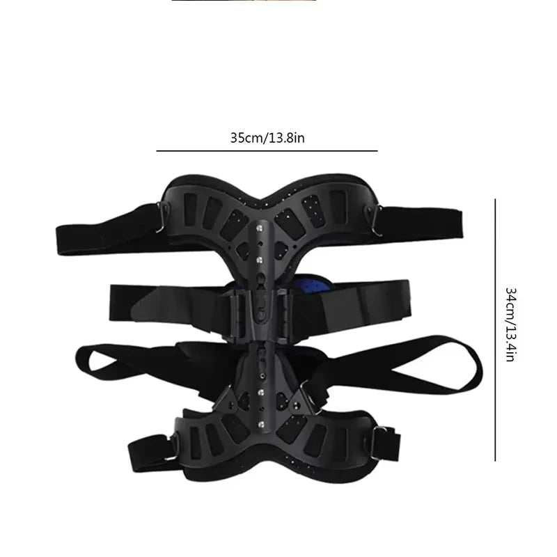 Adjustable Scoliosis Posture Corrector Adults Health Support Brace Posture Corrector Scoliosis for Back Postoperative Recovery