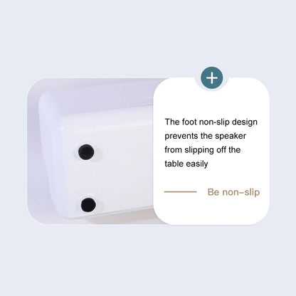 Wireless Bluetooth Speaker Noise Timed Natural Sounds Music Box Improve Sleep Rain Sea Waves Bird Thunder Relax Reduce Stress