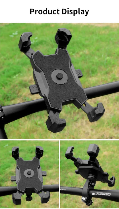 Bicycle Mobile Phone Holder Electric Bike Motorcycle Phone Stand Ride Navigation Mobile Phone Rack Phone Holder Support