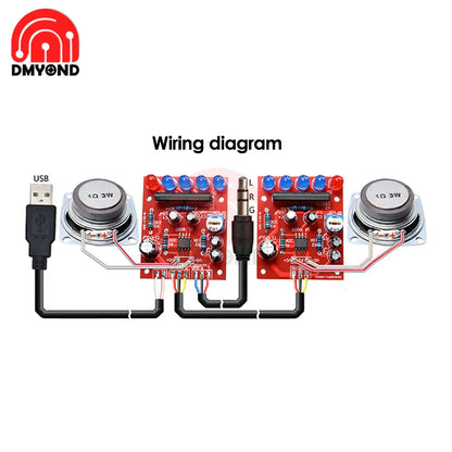 Portable BL Speaker Production Kit Electronic DIY Parts Transparent Speaker Parts Welding Training Accessories Audio Parts DIY