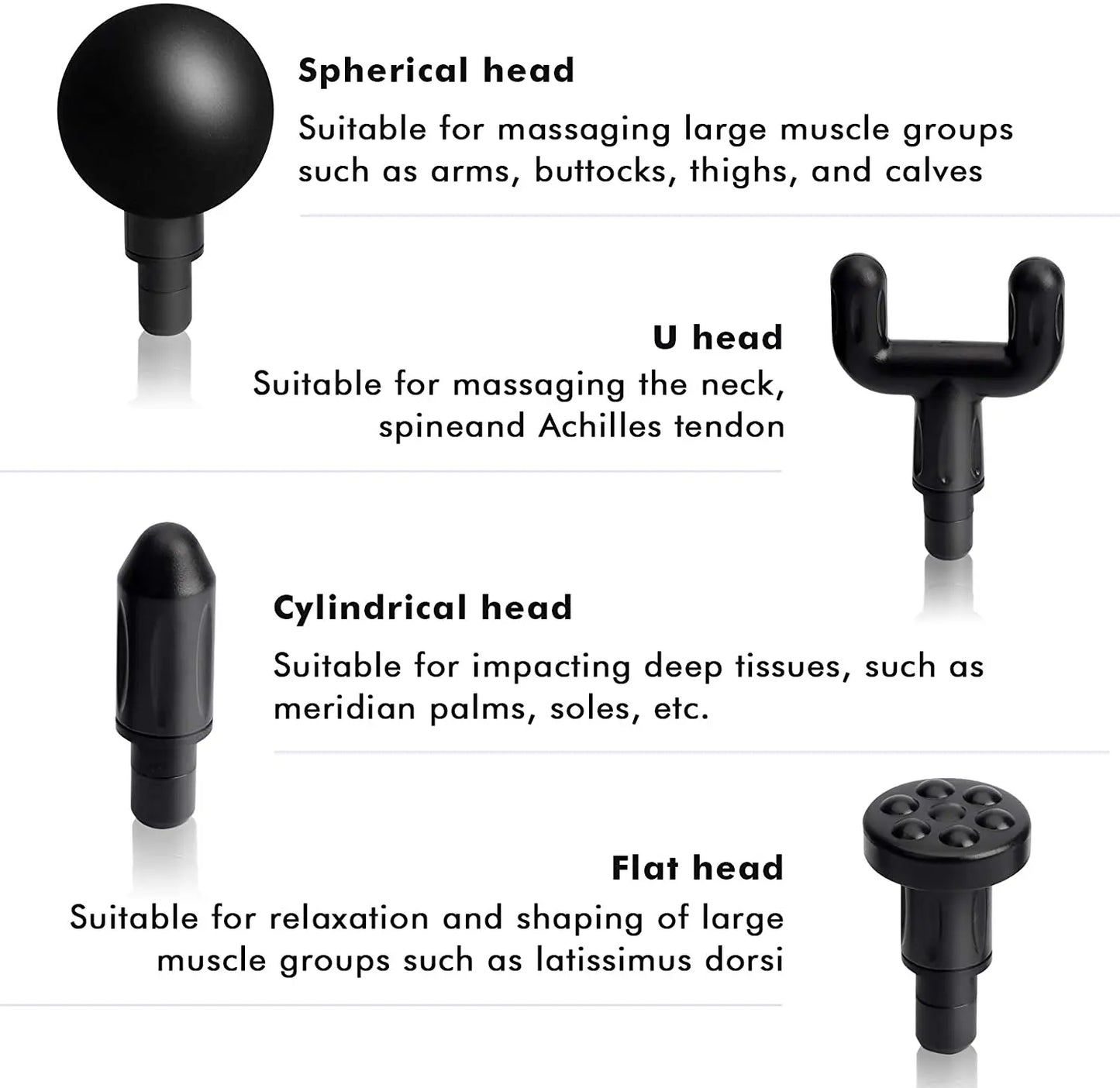 Massage Gun Portable Percussion Pistol Massager For Body Neck Deep Tissue Muscle Relaxation Gout Pain Relief Fitness