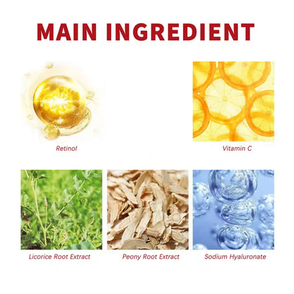 Retinol Cream, Retinol Collagen Cream, Vitamin C Moisturizer, Retinol Moisturizer, Suitable for Sensitive Facial Skin