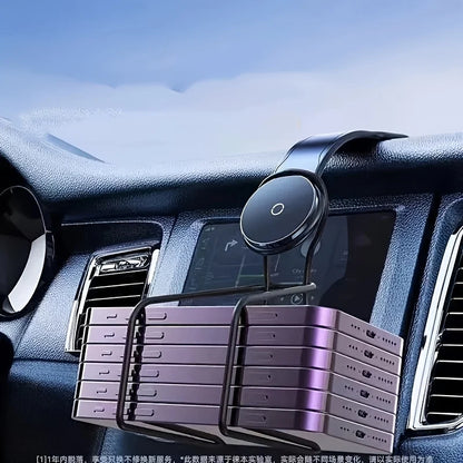 2025 New Release Magnetic Car Phone Mount – Universal Car Phone Holder for iPhone & Android, Includes 2 Metal Plates