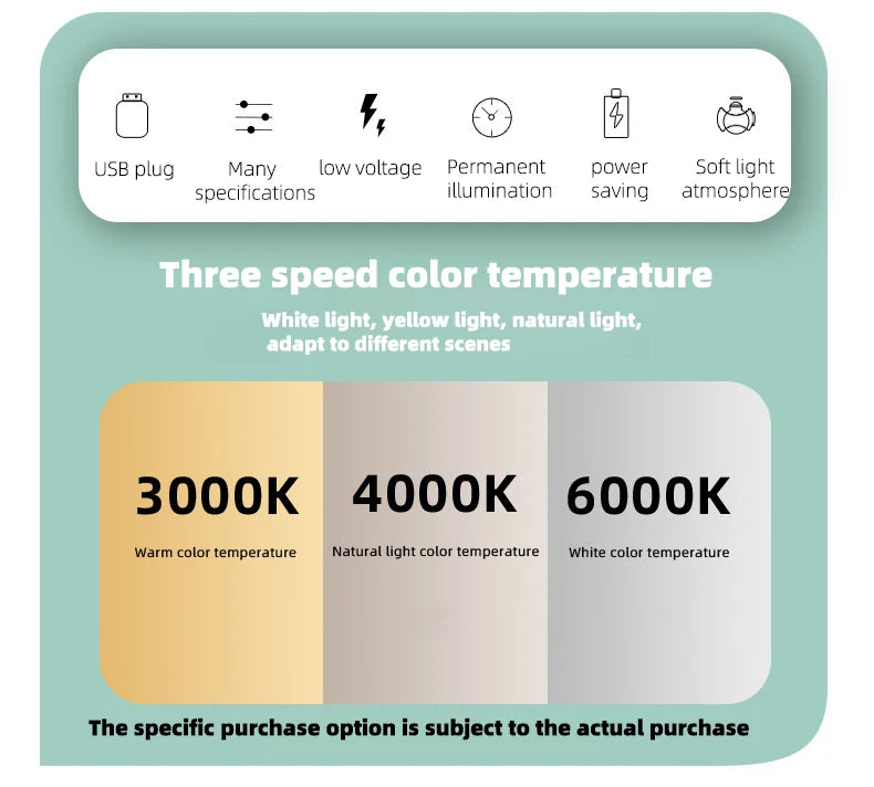 Led Lights for Room Decor Aesthetics Work Light Leds Led Desk Lamp Lamps Bedside Table Bedroom Decoration Home Nightlight Gift